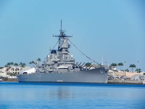 Battleship Missouri Memorial, Pearl Harbor, Honolulu, O'ahu, Hawaii