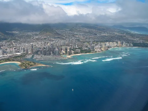 Farvel til Hawaii i denne omgang, og ombord på Hawaiian Air til San Francisco, Californien, USA