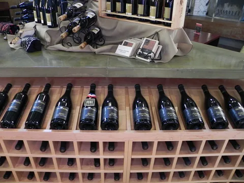 Vinsmagning hos Vina Robles, Paso Robles, Californien, USA
