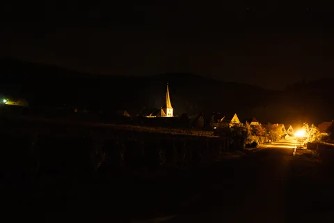 Alsace by night
