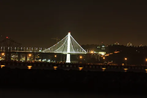 Natbilleder fra Berkeley Marina