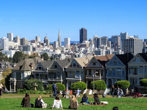 Painted Ladies, Alamo Square, San Francisco, USA