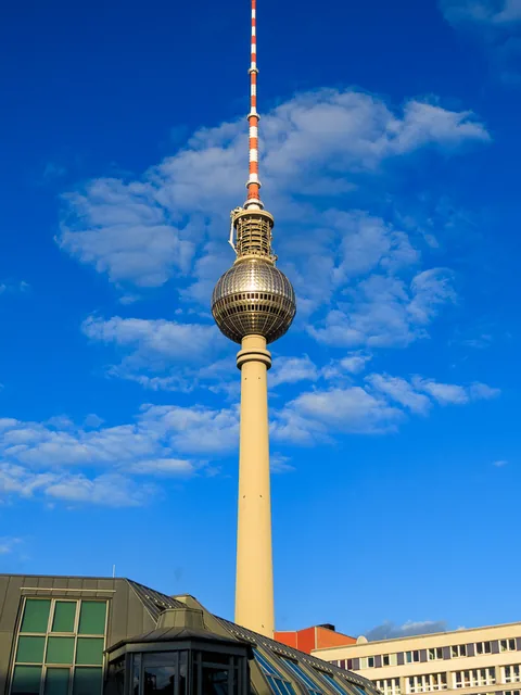 Berliner Fernsehturm, Berlin, Tyskland