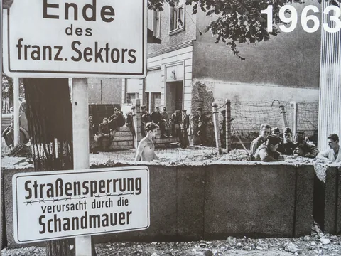 Murmuseet på Bernauer Strasse, Berlin, Tyskland