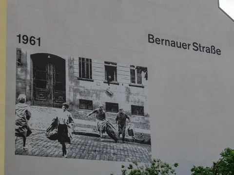 Murmuseet på Bernauer Strasse, Berlin, Tyskland