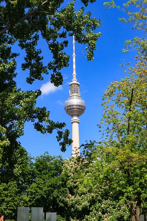 Berliner Fernsehturm, Berlin, Tyskland
