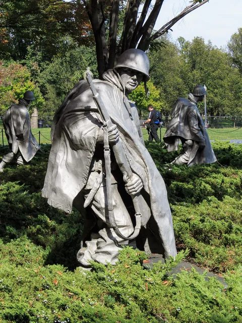 Korean War Veterans Memorial, Washington D.C., USA