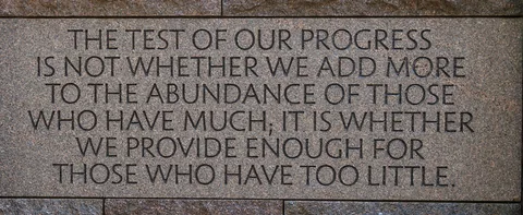 Franklin Delano Roosevelt Memorial, Washington D.C., USA