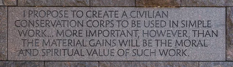 Franklin Delano Roosevelt Memorial, Washington D.C., USA