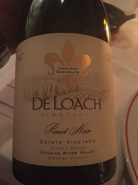 Winemakes Dinner på MASH med vine fra De Loach fra Californien.