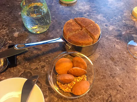 En fantastisk middag på Frederikshøj.