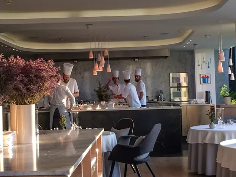 En aften på Restaurant Geranium, 3 stjernet luksusoplevelse i København.