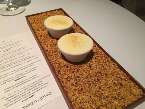 En aften på Restaurant Geranium, 3 stjernet luksusoplevelse i København.