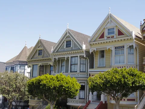 Painted Ladies, Alamo Square, San Francisco, USA