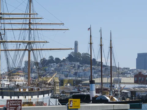 Aquatic Park Pier, San Francisco, USA