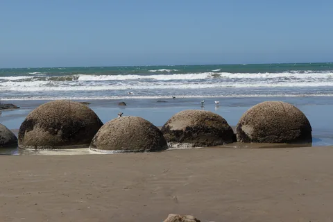 Moeraki Boulders, South Island, New Zealand