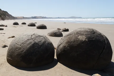 Moeraki Boulders, South Island, New Zealand