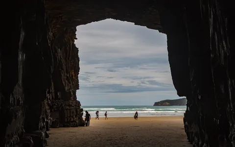 Cathedral Caves, South Island, New Zealand