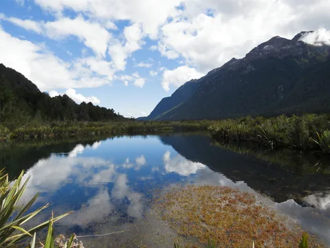 Mirror Lakes, South Island, New Zealand