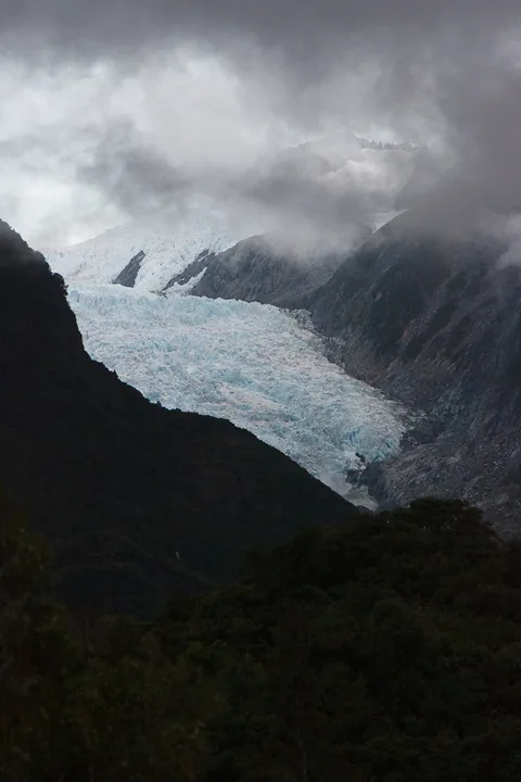 Frans Joseph Gletcheren, South Island, New Zealand