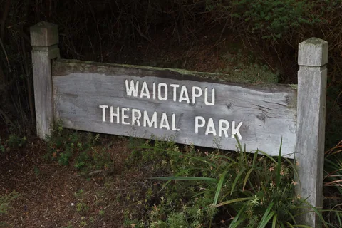 Waiotapu Thermal Park, North Island, New Zealand