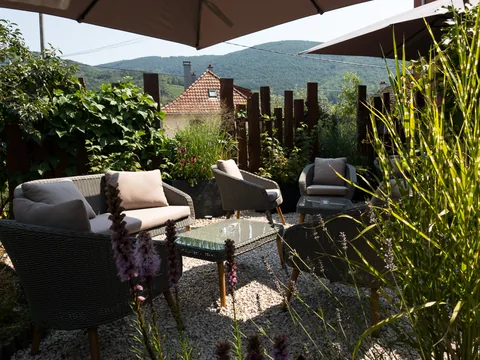Frokost på L'Alchemille i Kaysersberg, Alsace. En fantastisk restaurantoplevelse.
