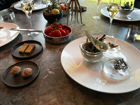 En fantastisk middag hos Wassim på Restaurant Frederikshøj i Aarhus.