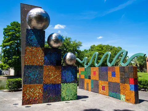 Louis Armstrong Park, New Orleans, Louisiana, USA