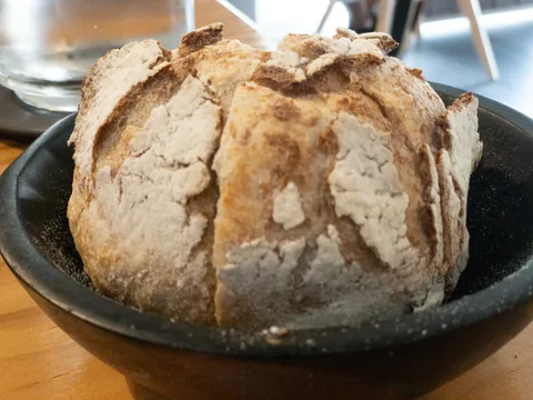 Frokost på L'Alchemille, Kaysersberg, Frankrig