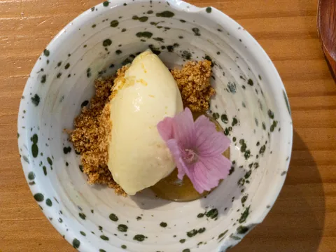 Frokost på L'Alchemille, Kaysersberg, Frankrig