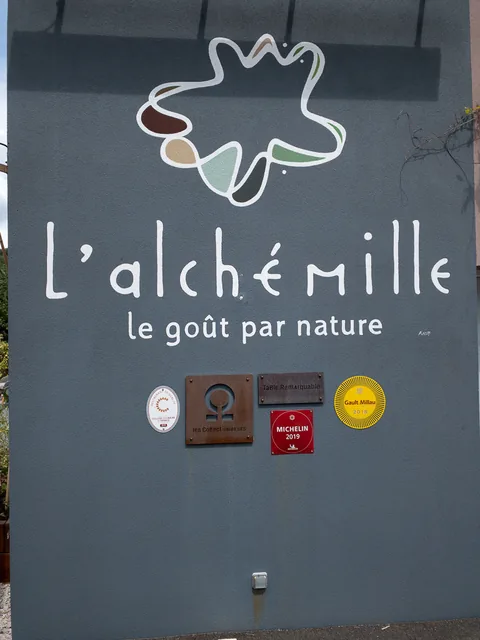 Frokost på L'Alchemille, Kaysersberg, Frankrig