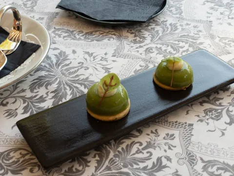 Middag på Le Maximillien, Zellenberg, Alsace, Frankrig