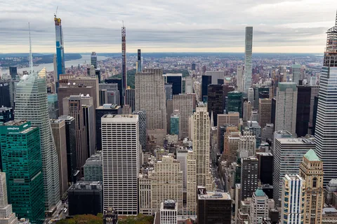 Udsigten fra Empire State Building, New York, USA