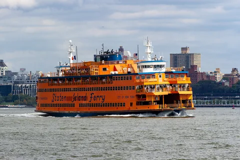 Sejltur rundt om Manhattan, New York, USA