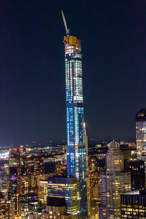Udsigten fra Top of the Rock, Rockefeller Center, New York, USA