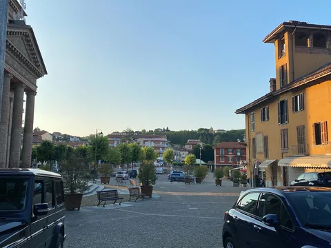 Middag på Osteria Battaglino, Dogliani, Piemonte, Italien