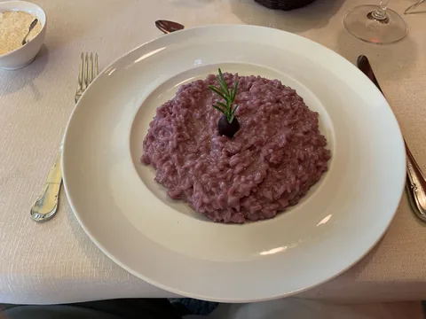 Middag på vores stamrestaurant i Dogliani, Il Torchio