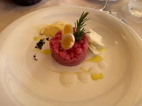 Middag på vores stamrestaurant i Dogliani, Il Torchio