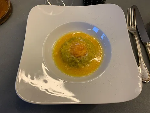Middag på den 1 stjernede Michelin Ristorante Massimo Camia ved La Morra i Piemonte