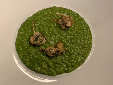 Middag på den 1 stjernede Michelin Ristorante Massimo Camia ved La Morra i Piemonte