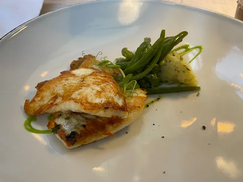 Middag på La Chiusina i Borghetto lidt syd for Gardasøen.