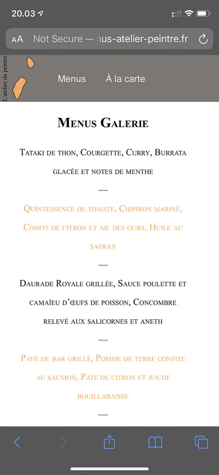 Endnu en skøn Michelin middag i Alsace, denne gang på 1 stjernede L'Atalier du Peintre i hjertet af Colmar. Dette er nok vores favorit restaurant, niveauet er konsistent på et højt niveau, og priserne er yderst rimelige, især deres frokostmenuer er et fund.