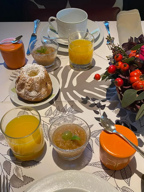 Fantastisk morgenmad på Hotel des Berges